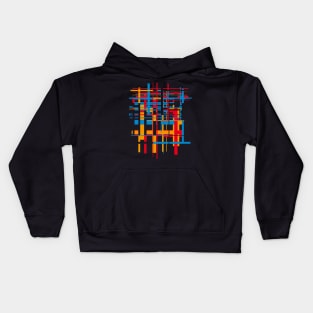 abstract - architecture patterns Kids Hoodie